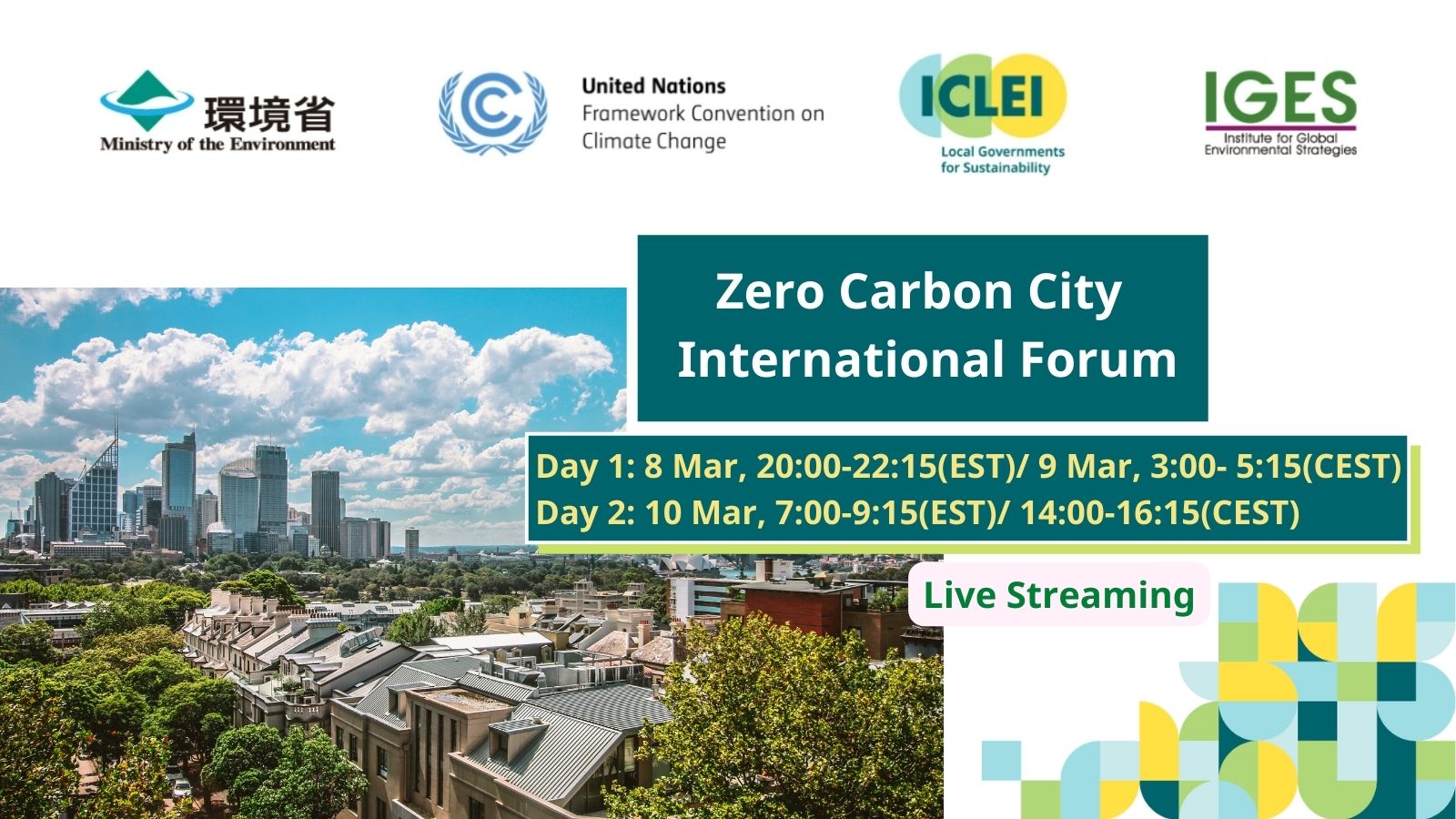Zero Carbon City International Forum